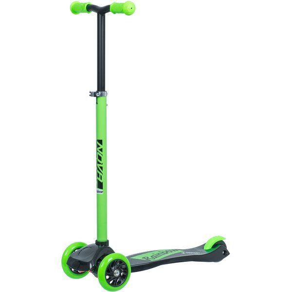 Самокат для детей Novatrack RainBow Start, колеса PU пер.120*24  задн.80*24мм,эргономичн                                                                                                                                                                  